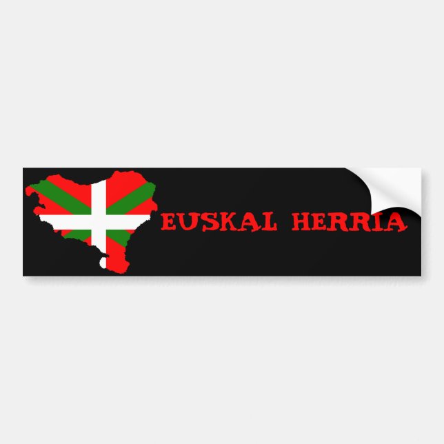 Euskal Herria Bumper Sticker (Front)