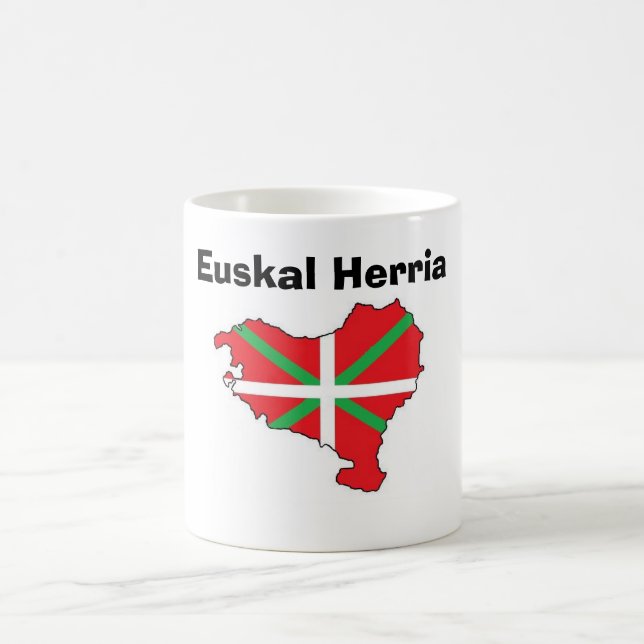 Euskal Herria Map Mug (Center)