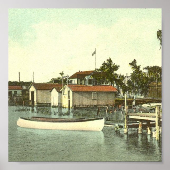 EUSTIS, FL,  Waterfront, - 1907 Poster (Front)