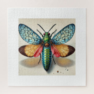 Eutaenia Butterfly 290824IREF241 - Watercolor Jigsaw Puzzle