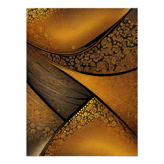 Eva 1 Abstract Design Poster (Front)