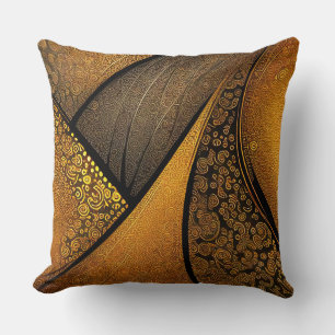 Eva 1 Abstract Design Throw Pillow