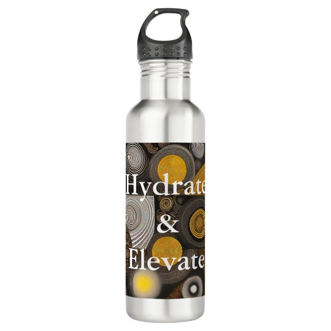 Eva 2 Abstract Design Water Bottle Type 1 (Front)
