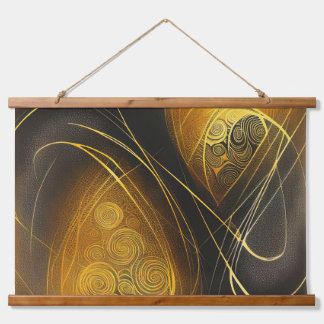 Eva 3 Abstract Design Hanging Tapestry