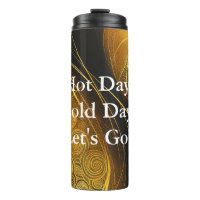 Eva 3 Abstract Design Thermal Tumbler