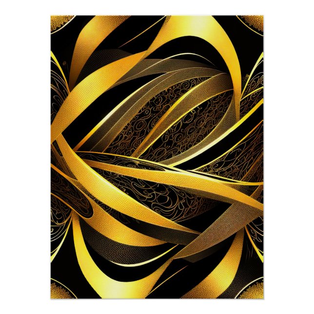 Eva 4 Abstract Design Poster (Front)