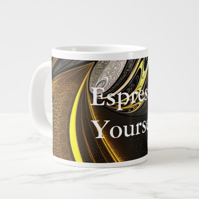 Eva 5 Abstract Design Speciality Mug (Front Left)