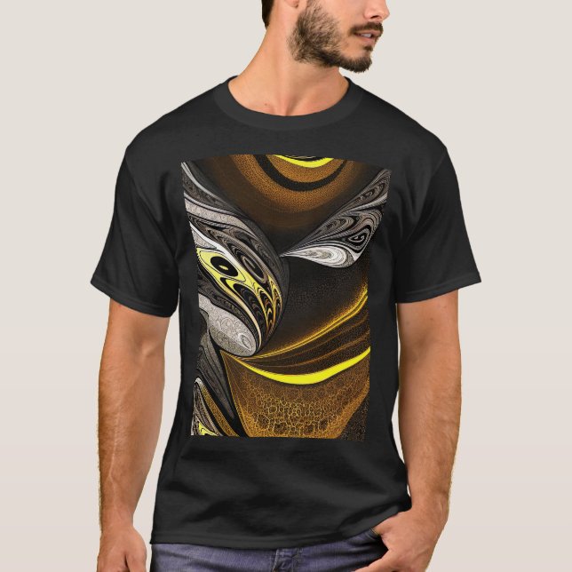 Eva 5 Abstract Design T-Shirt (Front)