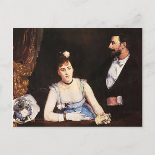 Eva Gonzales- A Box at the Italian Theatre Postcard