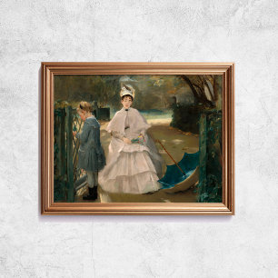 Eva Gonzales Nanny And Child Impressionism Art Poster