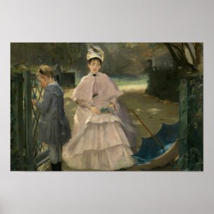 Eva Gonzales - Nanny and Child Poster
