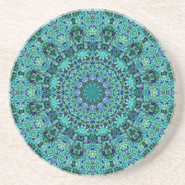 Eva-Lucia Mandala Coaster (Front)