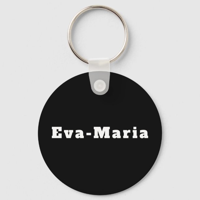 Eva-Maria Key Ring (Front)