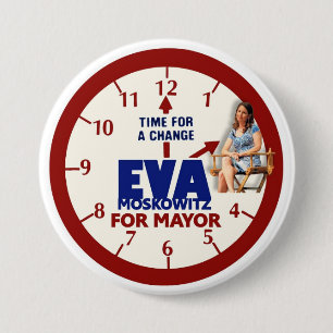 Eva Moskowitz for NYC Mayor 2013 7.5 Cm Round Badge