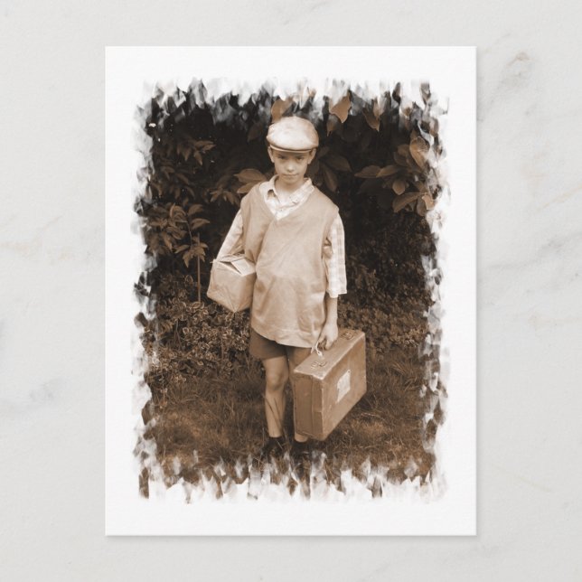 Evacuee | Postcard (Front)