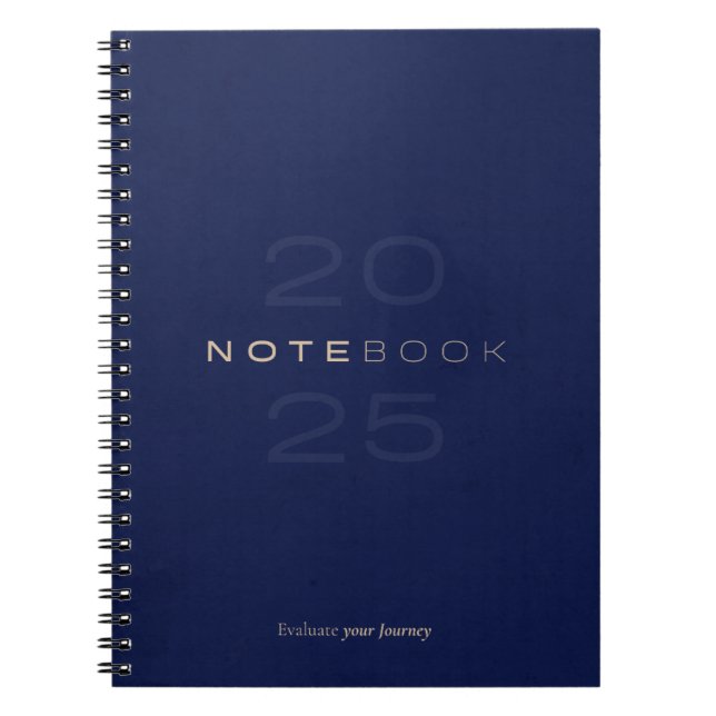 Evaluate your journey 2025 notebook (Front)