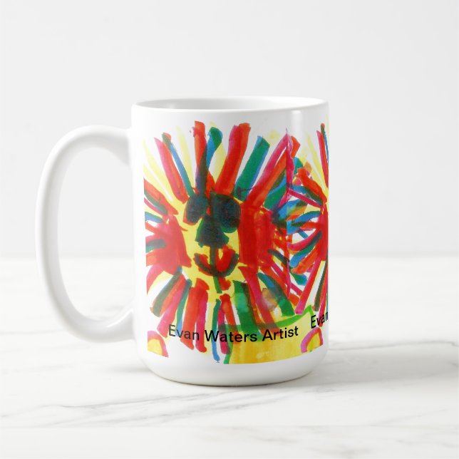 Evan Waters Artist Coffee Mug (Left)