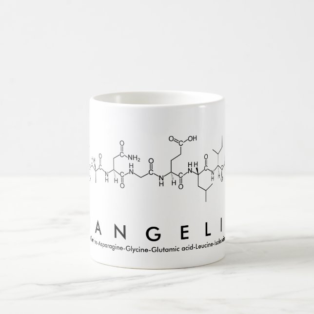 Evangeline peptide name mug (Center)