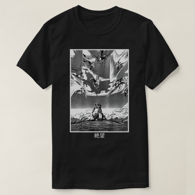 Evangelion Angel Attack   T-Shirt (Design Front)