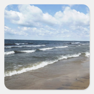 Evangola State Park - Lake Erie Square Sticker