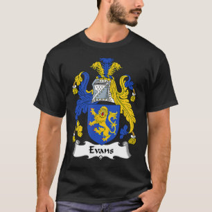 Evans Coat of Arms Family Crest T-Shirt