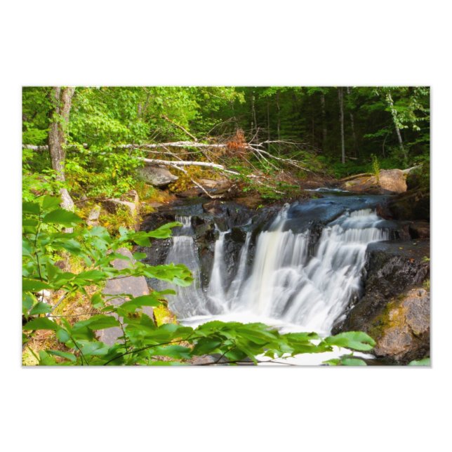 Evans Falls, Maine Photo Print (Front)