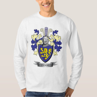 Evans Family Crest Coat of Arms T-Shirt