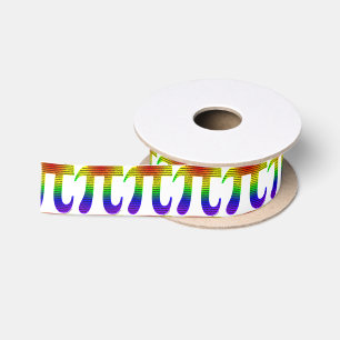 Evan's Pi #2 Satin Ribbon