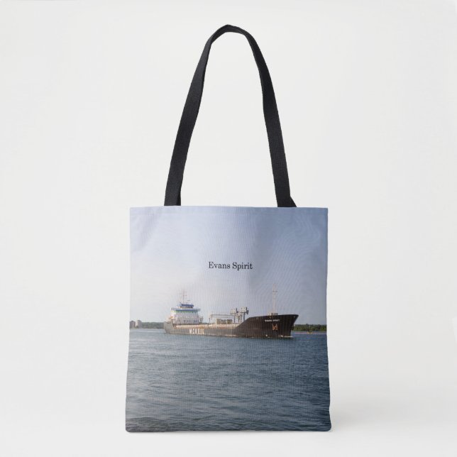 Evans Spirit all over tote Bag (Front)