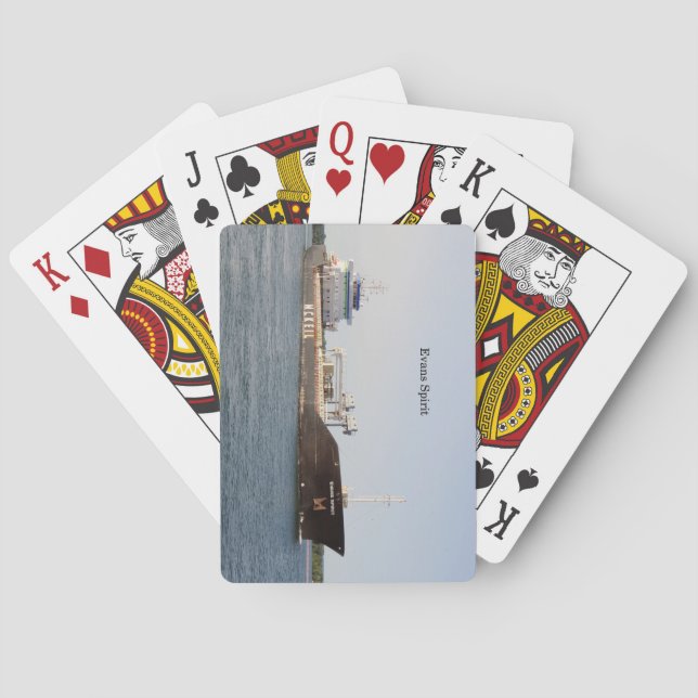 Evans Spirit playing cards (Back)