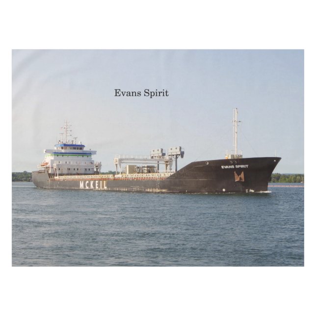 Evans Spirit table cloth (Front (Horizontal))