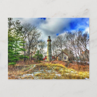 EVANSTON'S  LIGHT HOUSE POSTCARD