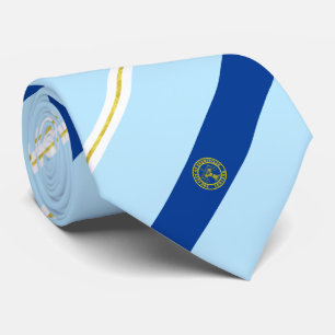 Evansville (Indiana) city flag Neck Tie