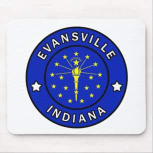 Evansville Indiana Mouse Pad