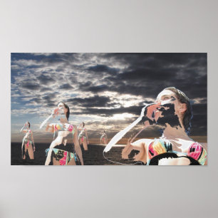 evaporating into the heavans - Customised Poster