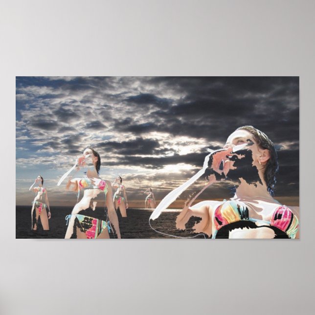 evaporating into the heavans - Customised Poster (Front)