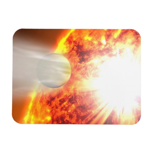 Evaporation Of Hd 189733b's Atmosphere Magnet (Horizontal)