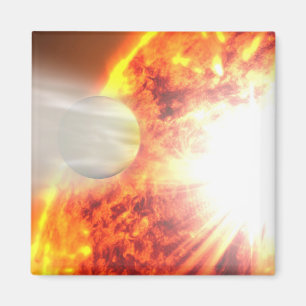 Evaporation Of Hd 189733b's Atmosphere Magnet