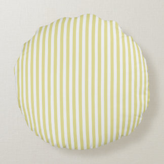 Eve and Sofie Yellow Round Cushion
