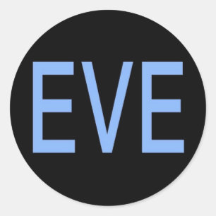 EVE CLASSIC ROUND STICKER