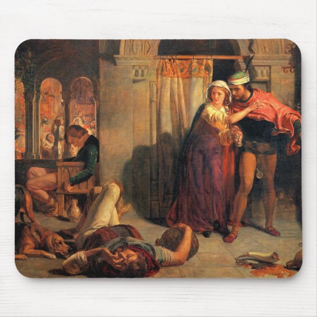 Eve Of Saint Agnes Mouse Pad (Front)