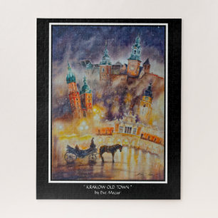 EVE Painted Krakow Old Town      Jigsaw Puzzle