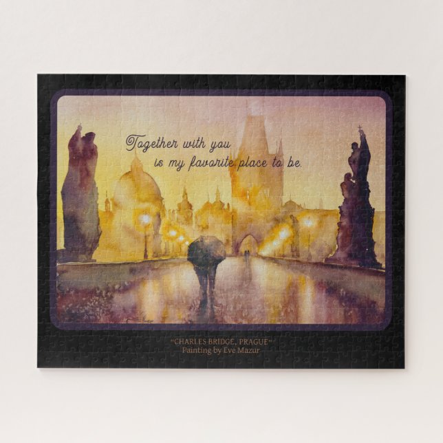 EVE Painted Prague Jigsaw Puzzle (Horizontal)
