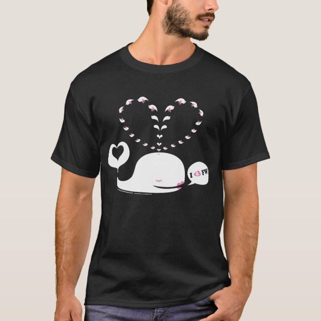 Eve Whale Dark Tee (Front)