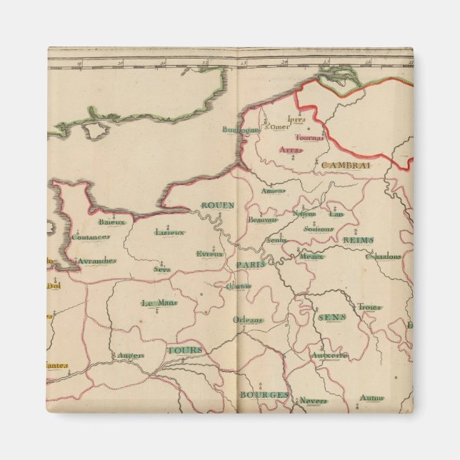 Evechez, France Magnet (Front)