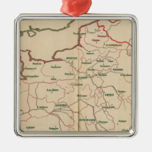 Evechez, France Metal Tree Decoration