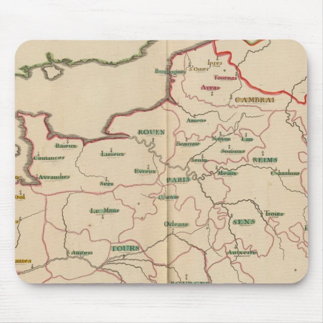 Evechez, France Mouse Pad (Front)