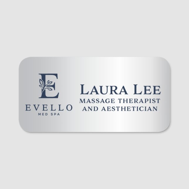 Evello Name Tag - Laura Lee (Front)