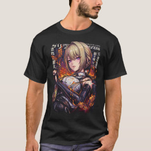 Evelyn Chevalier ZZZ Red Burning Tethers Portrait T-Shirt