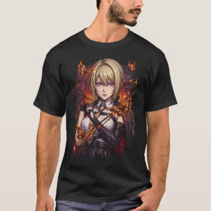 Evelyn Chevalier ZZZ Red Burning Tethers Portrait T-Shirt